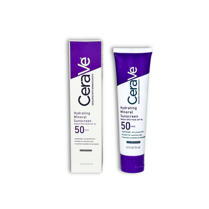 CeraVe Hydrating Mineral Sunscreen SPF 50