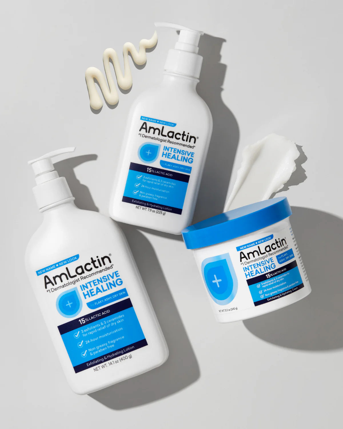 Amlactin Lactic Intensive Healing (225G)