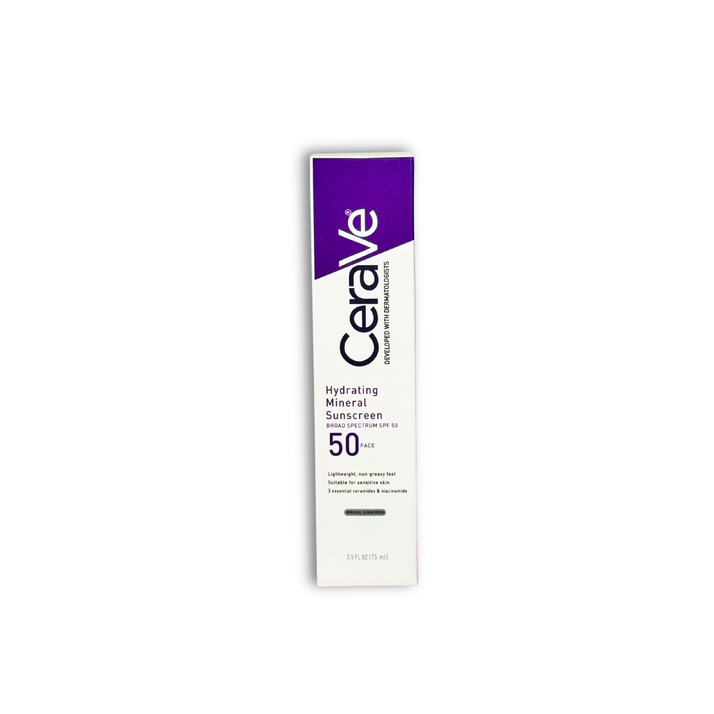 CeraVe Hydrating Mineral Sunscreen SPF 50
