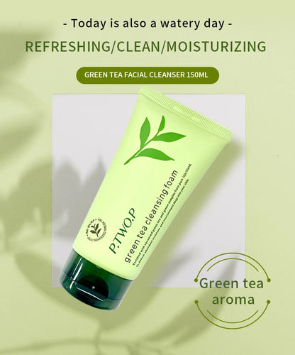 P.TWO.P Green Tea Cleansing Foam