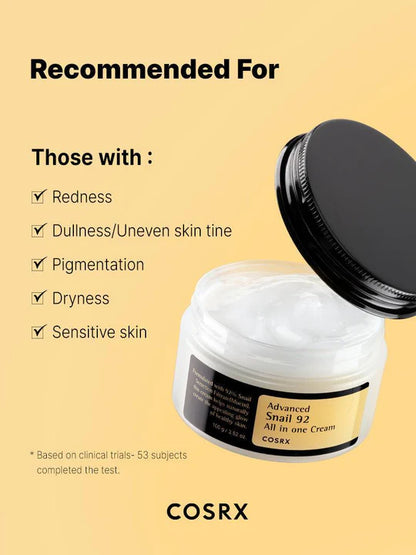 COSRX Advanced Snail 92 All-in-One Cream